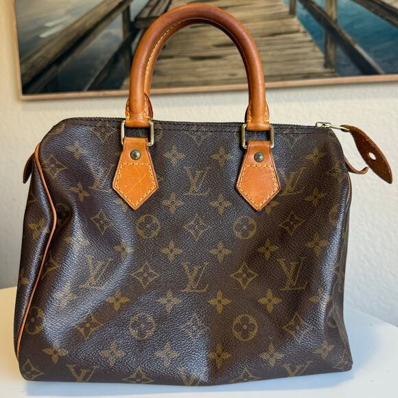 💎✨HARD TO FIND SIZE✨💎Authentic Louis Vuitton Speedy 25 Monogram - Picture 4 of 10